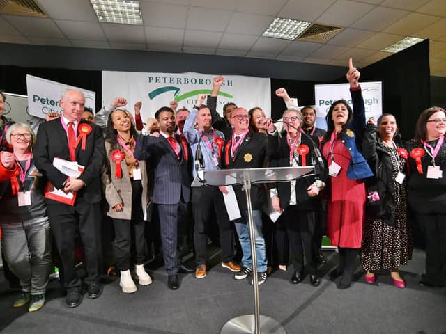Labour celebrations at last week's count