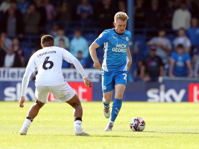 A reasonably solid evening but looked more composed in the second half when not having to cover for Wallin. Played a nice pass to begin the move that led to Posh's equaliser by playing in Malik Mothersille on the left. 6.
