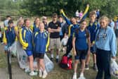 The COPS squad at the Open Water Championships.
