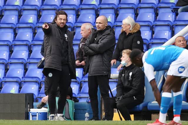 Matthew Etherington (right) and Simon Davies. Photo: Joe Dent/theposh.com.