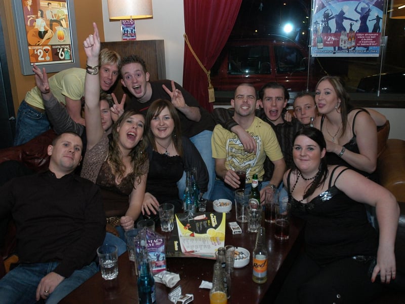 2005 and a night at Edwards bar in Peterborough