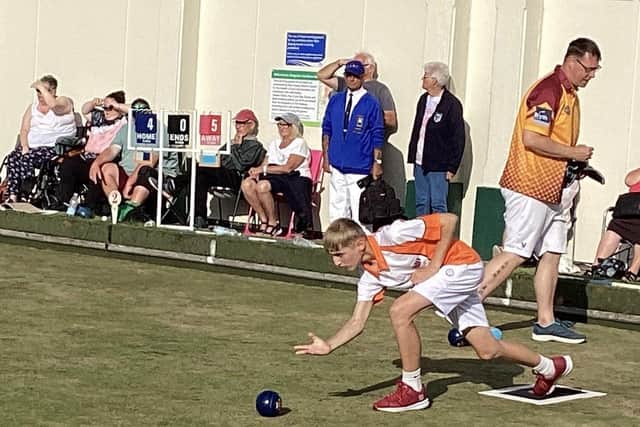 Ollie Jeapes is one of the many star juniors who play for Hunts.