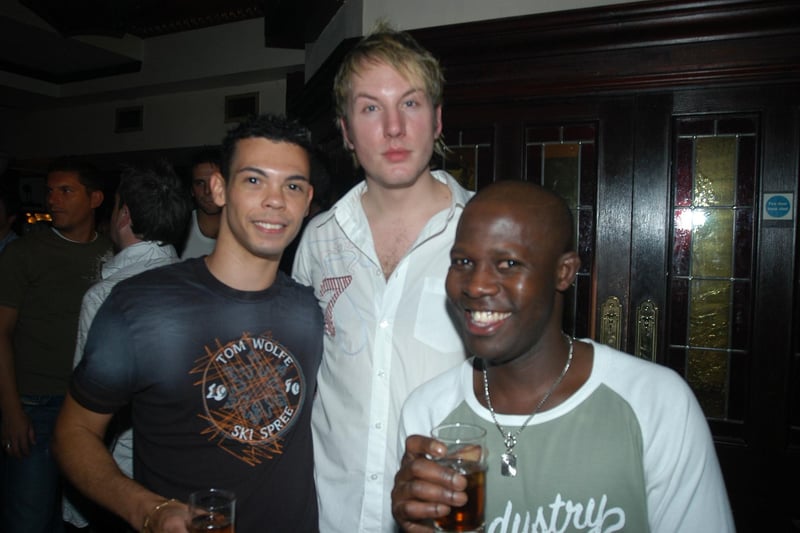 All smiles at Peterborough city centre pub HG’s 19 years ago