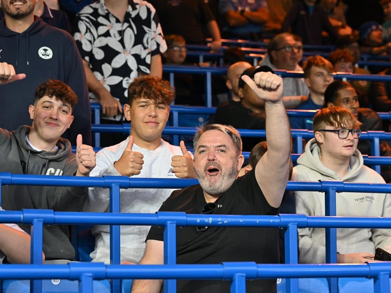 Posh v Barnsley fans gallery