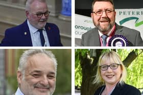 Wayne Fitzgerald, Chris Harper, Christian Hogg and Nicola Day will continue as leaders of their council groups