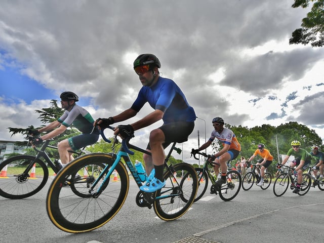People of varying ages and abilities were able to take part