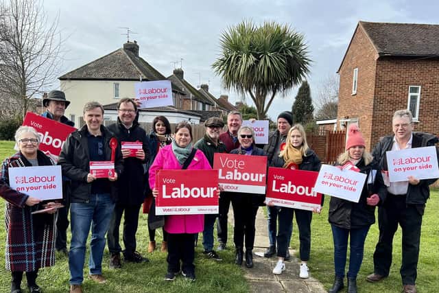 The visit to Peterborough of Alex Norris MP