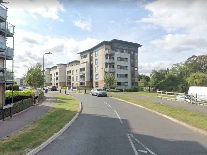 Hammonds Drive received 11complaints in total - 10 of which were due to loud music and 1 was due to a barking dog.