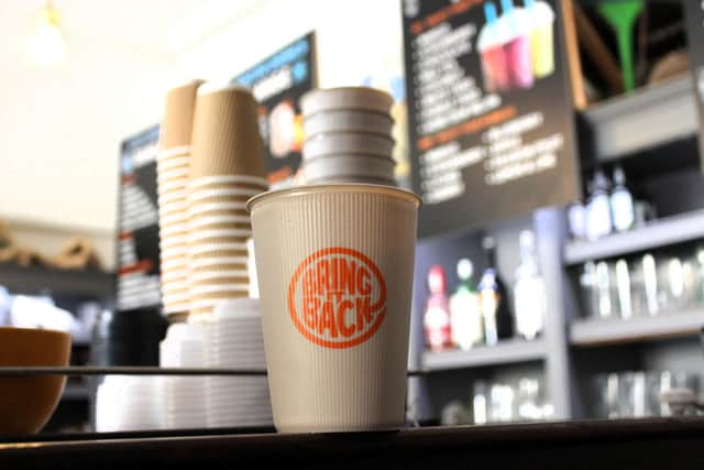 A reusable cup initiative called Bring it Back has been launched in Peterborough.