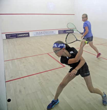 The best young squash players in the county will be in action at Bretton Gate all weekend.