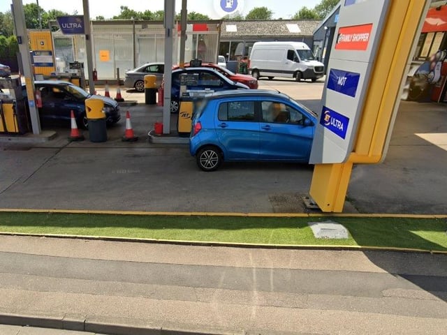 A litre of unleaded costs 129.9p at Jet on Lincoln Road