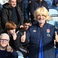 Peterborough United fans have given new manager Robbie Savage a warm welcome to the Weston Homes Stadium - some have started to impersonate him