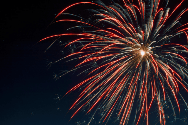There are fears over the use of fireworks in the city