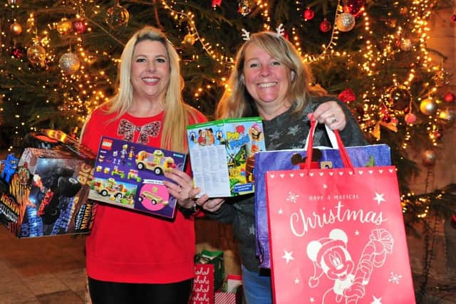 A record number of presents were handed out thanks to the Giving Tree