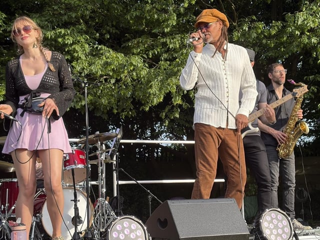 Groove Cartel on stage. Photo: Rob Wright
