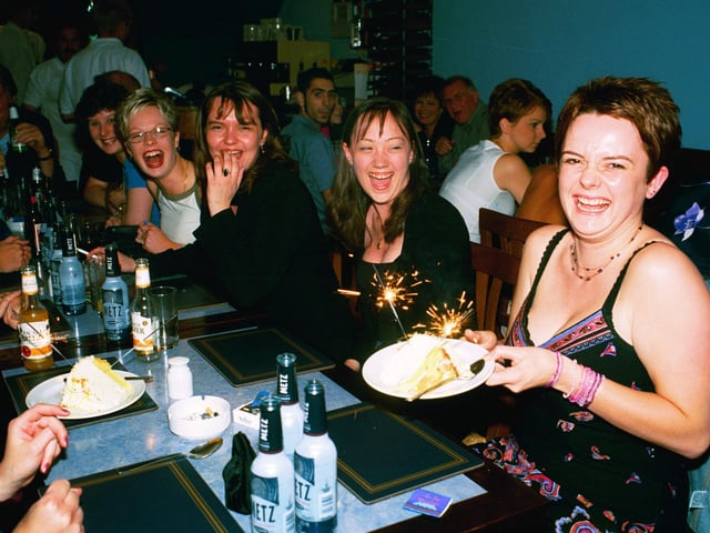 From the early 2000s - a night out at Peterborough's Topo Gigio