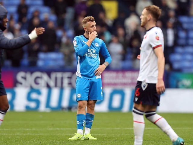 There was a promising start for the on-loan full-back, but now set to leave London Road in the new year after what turned out to be an erratic stint with the club.