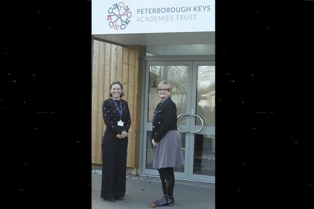 Peterborough Keys Academies Trust new appointments Mrs Jude Macdonald and Mrs Ali England.