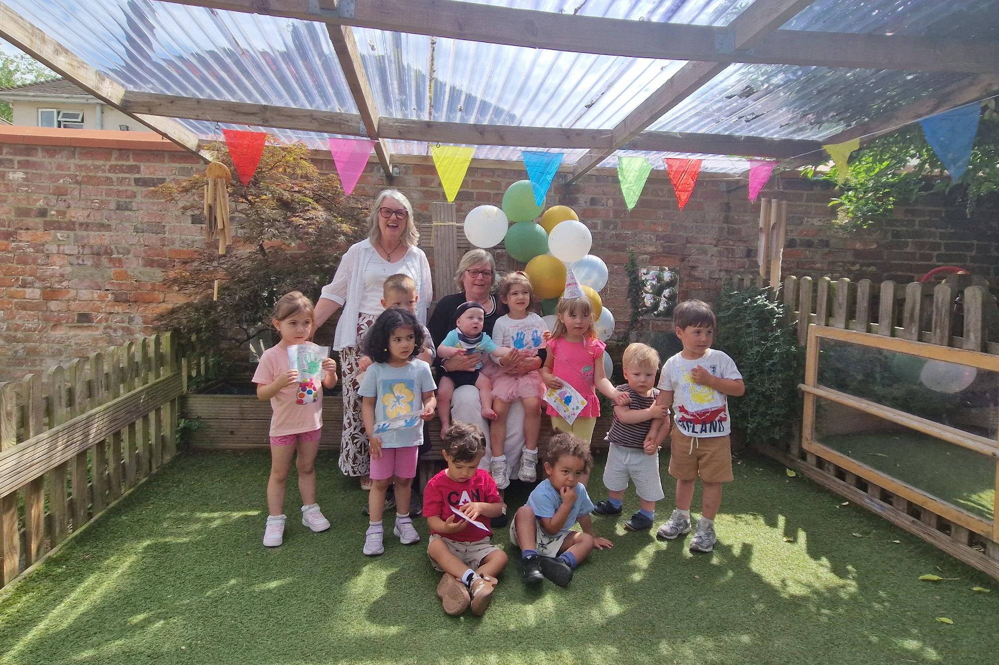 Eine Kindertagesstätte in Peterborough feiert 40-jähriges Bestehen.