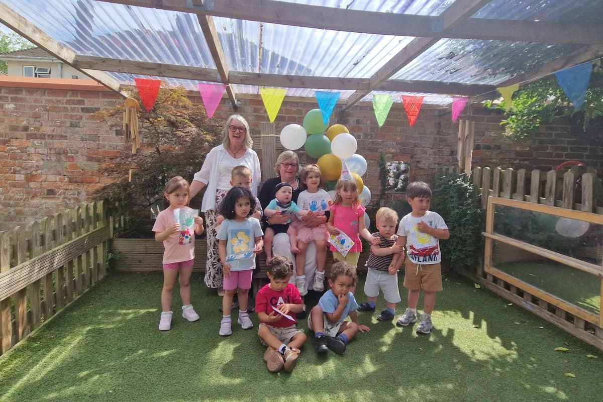 Eine Kindertagesstätte in Peterborough feiert 40-jähriges Bestehen.