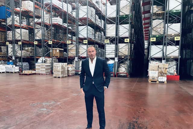 Andy Scott, owner of REL Transport in Peterborough.