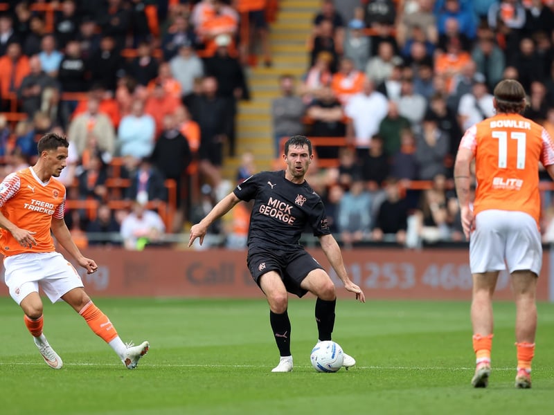 I didn't enjoy this experienced central defender's laboured performance at Blackpool at the weekend. Hopefully it was a one-off because he's the best centre-back we have.