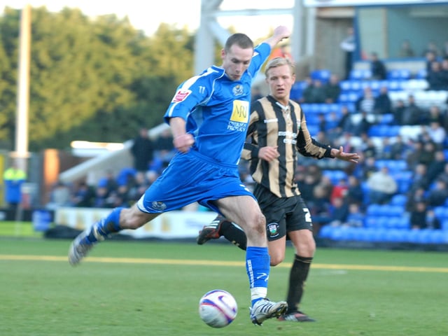 Signed, January 1, 2008...A surprise £150k capture from Barnet, this striker unsurprisingly flopped and started just one game, while scoring two goals from the bench, in two years before moving to Darlington....Rating: 2/10.