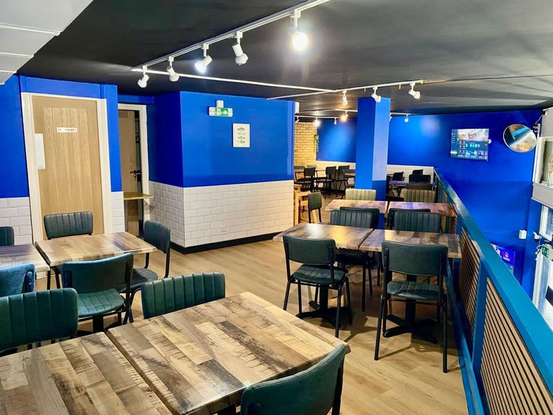 The New Hook'd fish and chips restaurant in Hereward Cross, Peterborough city centre