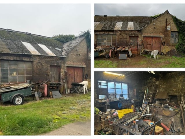 The old forge has an guide price of £70,000