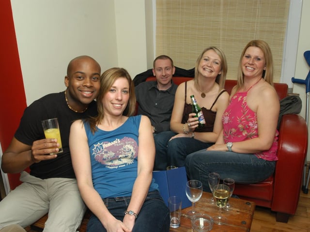 VIP opening night of Xoo Bar in 2004