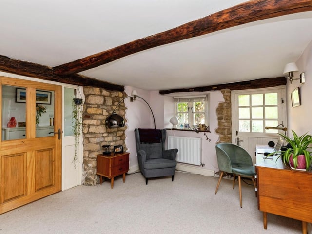 Inside the cottage