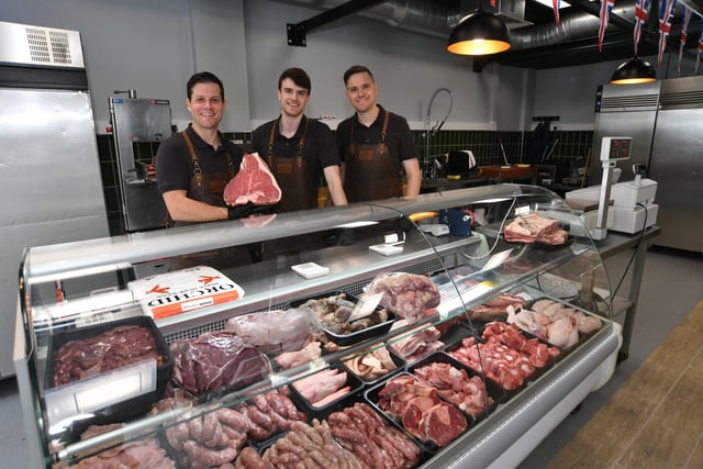 Jed Pires with his JP Butchers team.