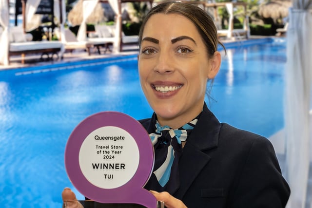 TUI - winner of the Travel Store of the Year award