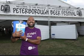 Sue Ryder Thorpe Hall Hospice raised over £8000 at Peterborough Beer Fest.