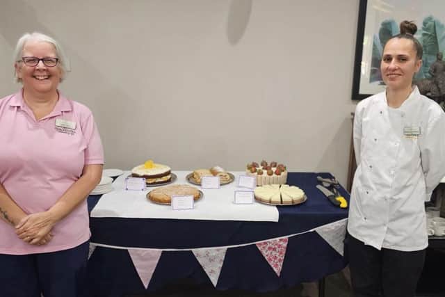 Activities Coordinator Karina Dunn and Chef Aneliya Gramatikova