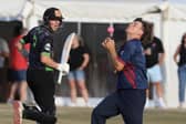 Action from the Burghley Park sixes.