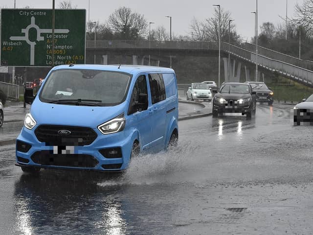 There has been disruption on the roads due to the heavy rain this week