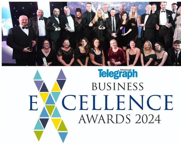 The winners of last year's Peterborough Telegraph Business Excellence Awards. Nominations are now open for this year's awards.
