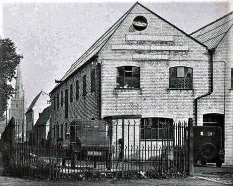 The Original Pye Radio Factory at Haig Road, Cambridge