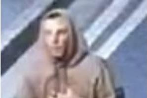 Police want to speak to this person in connection with an assault that happened in Park Road at about 1.40am on 22 September. Anyone who recognises the man, or has any information should contact police on their website quoting reference 35/71829/25, or call 101