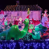 This will be the seventh Christmas light fundraiser that local landscaper, David Wooldridge, has held at his home on Longthorpe Green for Sue Ryder.