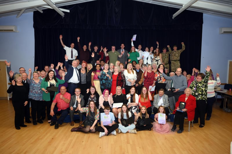 All of the nominees and winners at the 2024 Pride in Fenland Awards, which were held at Wisbech St Mary Sports and Community Centre on Wednesday, March 13.