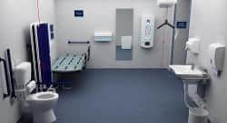 A Changing Places Toilet, designed to be accessible for disabled people. Fenland Council has been given funding for facilities in Wisbech and March