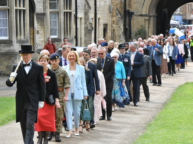 The service is the traditional start to the Mayoral year
