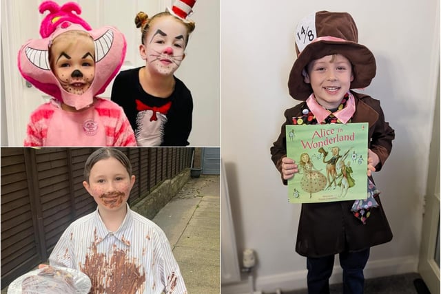 These are just some of the costumes worn by Derbyshire children for World Book Day 2022