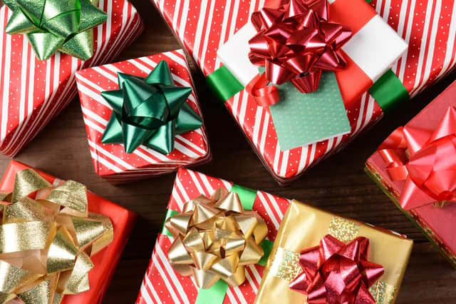 Christmas presents.