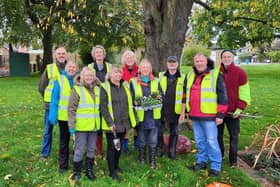 Some of the litter-picking heroes who helped out at the last Keep Britain Tidy Street Pride event in Parson Drove.