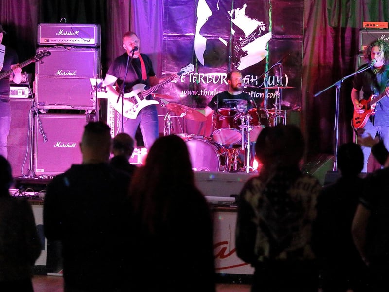 Dedication 18 at The Parkway Club.  2012 on stage.