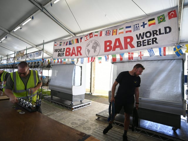 Peterborough CAMRA Beer Festival opens on the Embankment this week.   