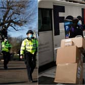 Debate is forming around whether frontline workers, including the police and delivery drivers, should be allowed the covid vaccination next. (Getty Images)